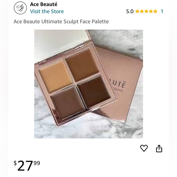Ace Beaute Ultimate Sculpt Face Palette - Picture 4 of 4